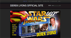 Desktop Screenshot of dereklyonssite.com